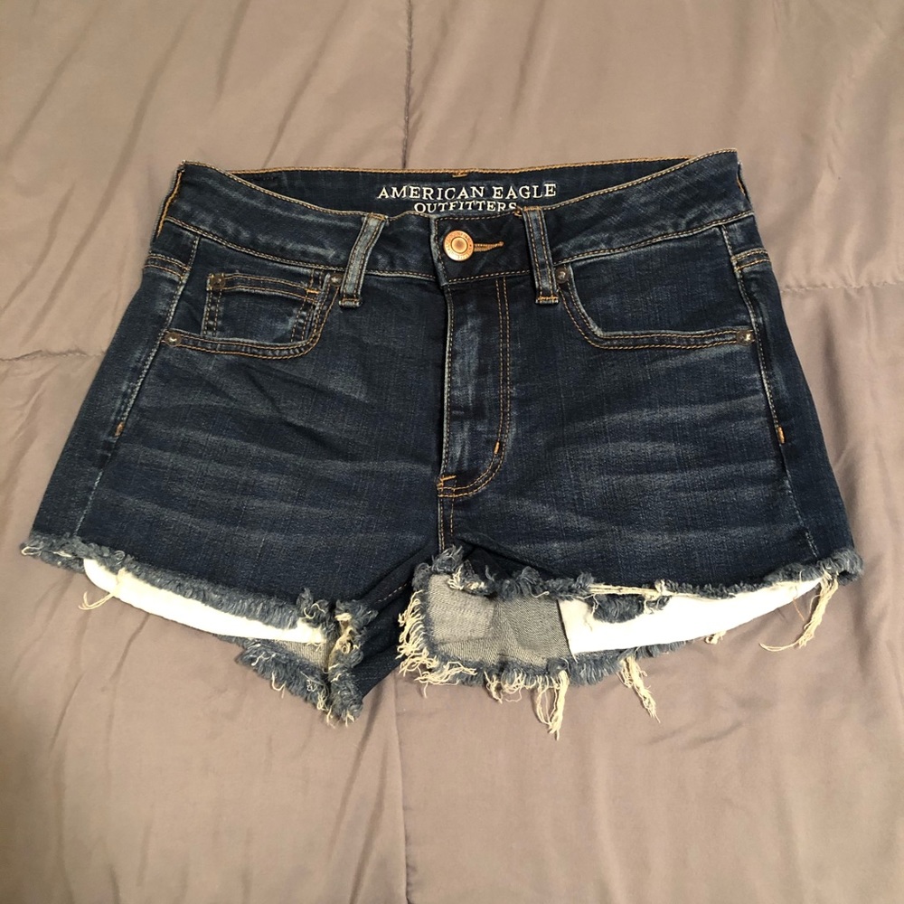 Distressed shorts never worn